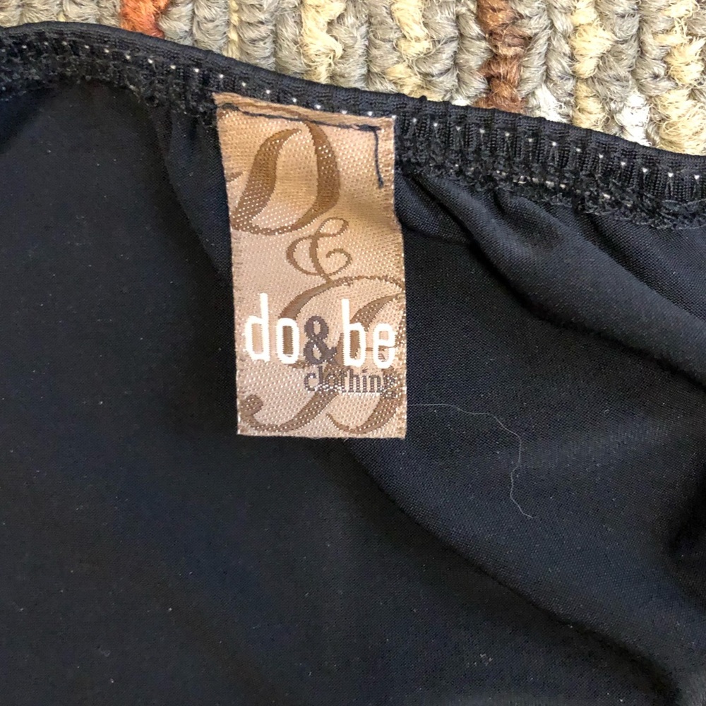 Black Halter Top, Small - Picture 4 of 5